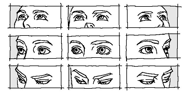 目の動き2